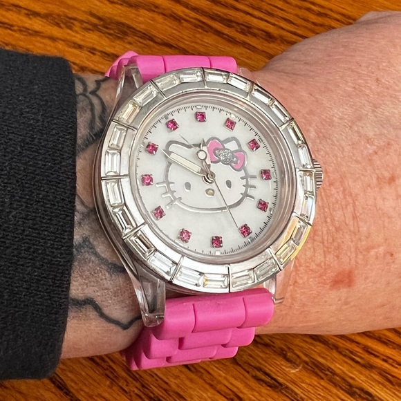 Hello Kitty Jewelry - Pink Hello Kitty watch